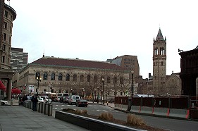 Copley Square from West