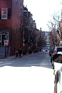 Pinckney Street from Louisburg Square