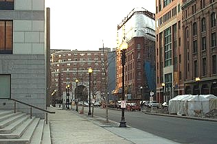 View towards One West End Place