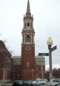 Church at Beacon Street and Park Drive