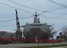 Ship in Dry Dock