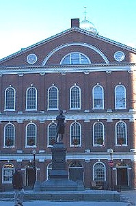 Samuel Adams Statue & Faneuil Hall