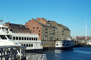 Long Wharf from Central Wharf