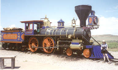 Jupiter, 4-4-0 locomotive, 1869 vintage