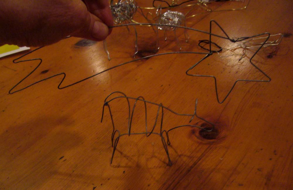 Jan Bares made the best wireframe pieces in our post-prandial craftfest on thanksgiving.