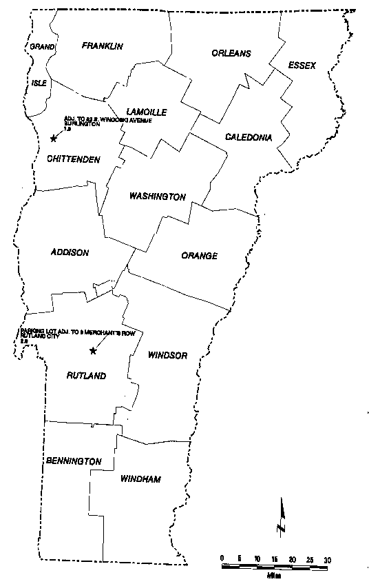 Map of second-highest eight-hour average CO concentration